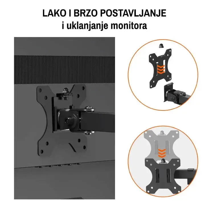 Stoni nosač za monitor 15" do 32", 8kg