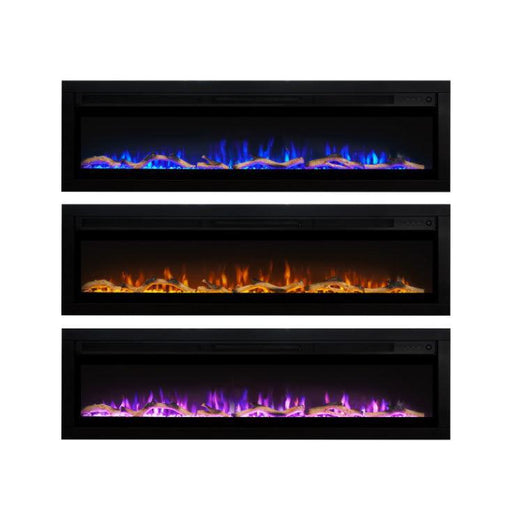 PROSTO električni 50" 2u1 multikolor kamin 2000W