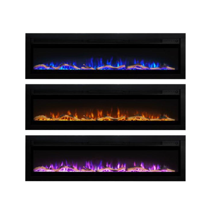 PROSTO električni 50" 2u1 multikolor kamin 2000W