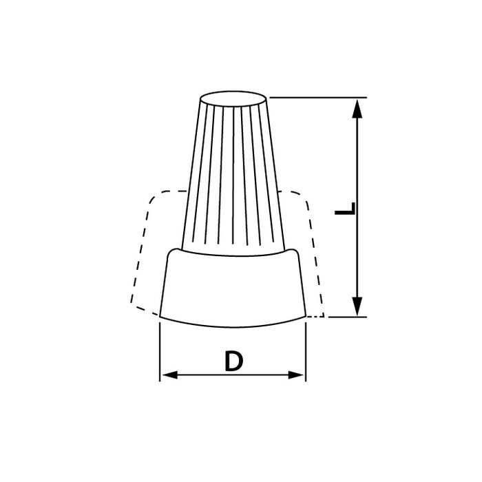Navrtna spojnica za kablove 0.75-2.5mm2 300V~ 25A