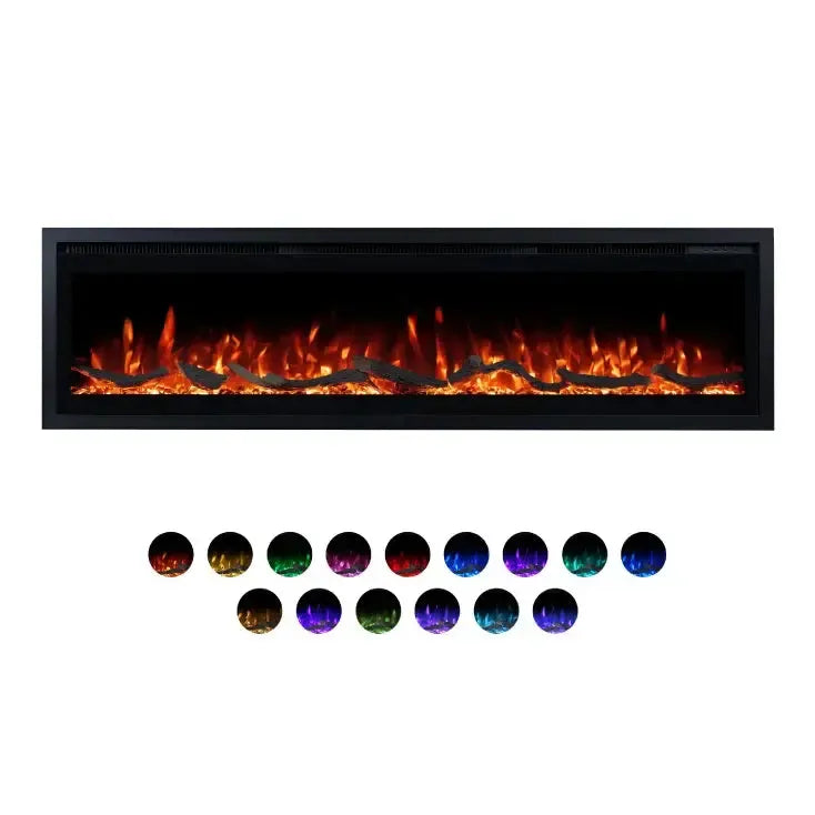 PROSTO smart elekt. 50" 3u1 multikolor kamin 1800W