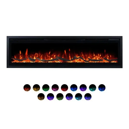 PROSTO smart elekt. 50" 3u1 multikolor kamin 1800W