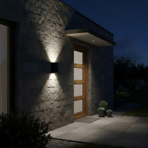 BRAYTRON siva zidna lampa 2xGU10