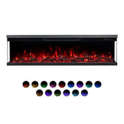 PROSTO smart elekt. panorama 50" 3u1 kamin 1800W