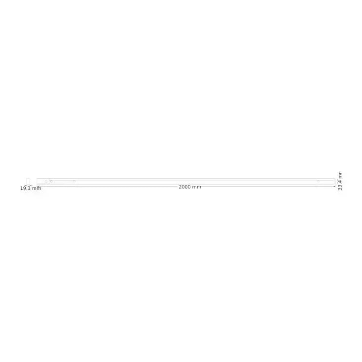OSRAM crna monofazna šina 2m