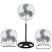 Zilan 3-u-1 stoni ventilator (ventilator sa stalkom) ,55W - ZLN3840