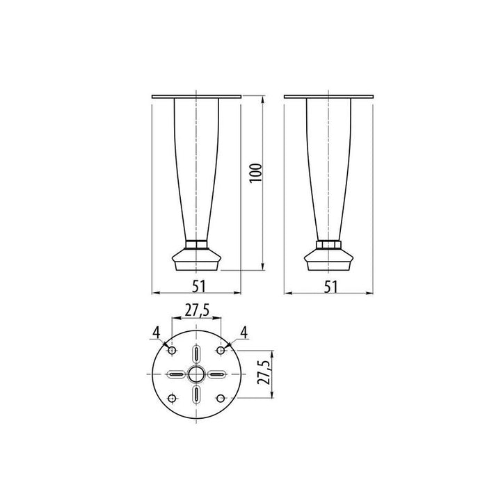 ON K Noga D-03 sjaj GTV