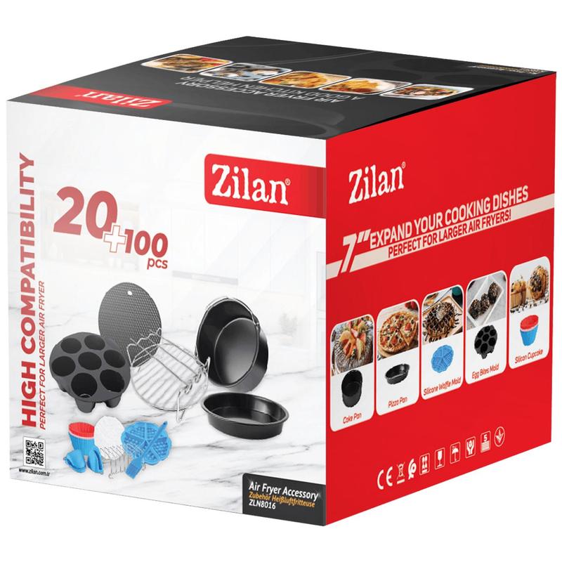 Zilan Pribor za fritezu na vruć vazduh, 18 cm - ZLN8016