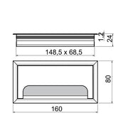 OR rozetna 80x160 GTV