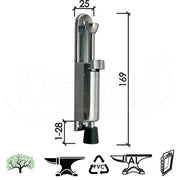 Stoper za vrata ST4012 Hr 25x159+10mm 1-28mm DBP2