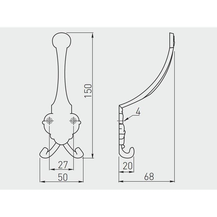 GTV Vešalica K 2404, staro zlato
