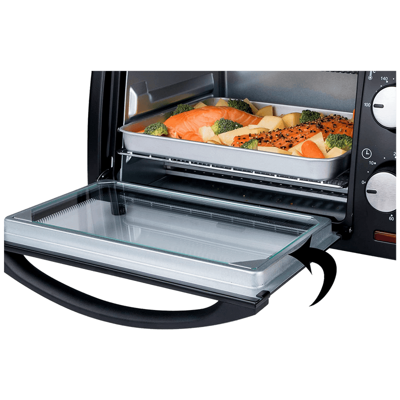 Zilan Mini pećnica, zapremina 9 l, 800 W, crna - ZLN4328