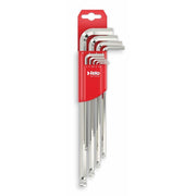 Set dugih L-ključeva sa šestougaonom kuglom Felo HEX 1,5-10,0 mm 36500911 9 kom