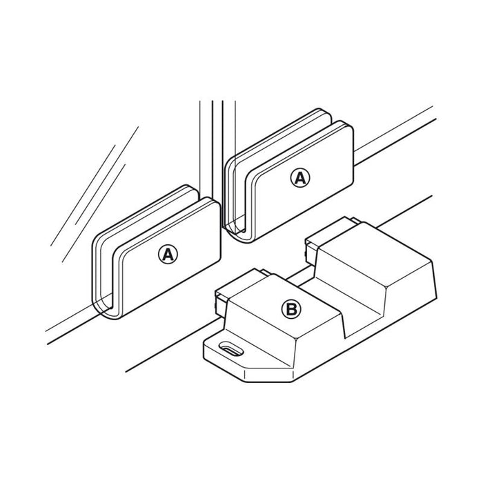 OŠ E Magnet zatv.potisni 2 HF