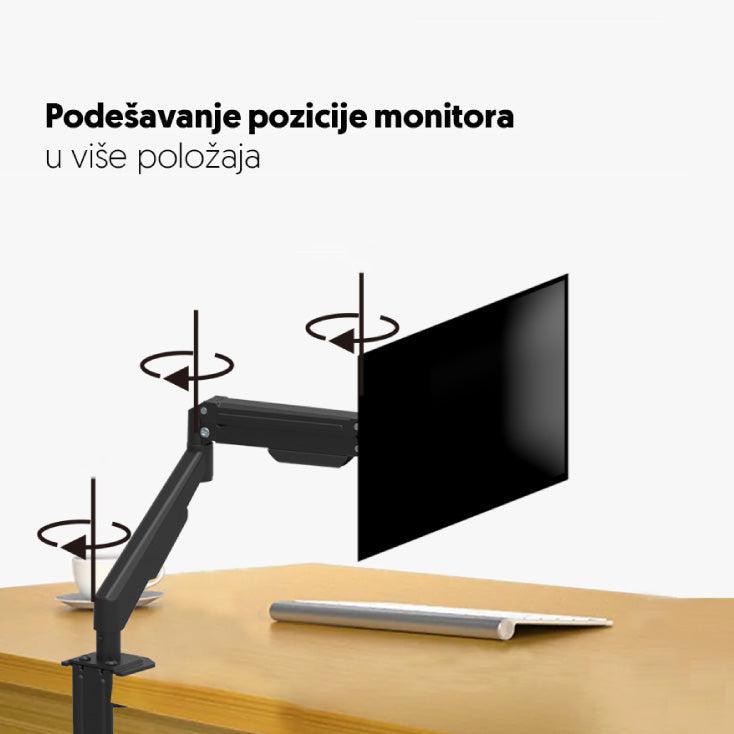 PROSTO TV nosač — 17"–32", zglobni, do 8 kg