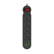 Razvodnik sa 5 mesta 2m 1.5mm2+pr. 2xUSB+tip C