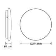 OSRAM LED plafonjera sa senzorom 24W 3000K IP44