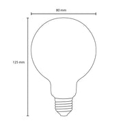 LED filament sijalica dimabilna toplo bela 6W
