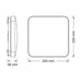 OSRAM LED plafonjera sa senzorom 12W 3000K IP20