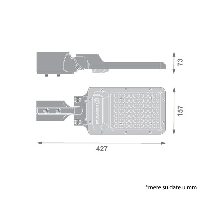 LEDVANCE LED reflektor — 50W, 6500K, IP65