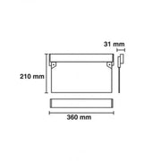 Punjiva LED lampa — 2 W, IP20