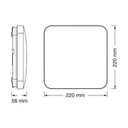 OSRAM LED plafonjera sa senzorom 12W 4000K IP20