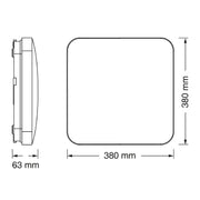 OSRAM LED plafonjera sa senzorom 36W 3000K IP20