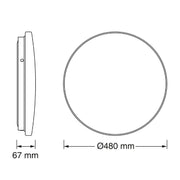 OSRAM LED plafonjera sa senzorom 36W 4000K IP44