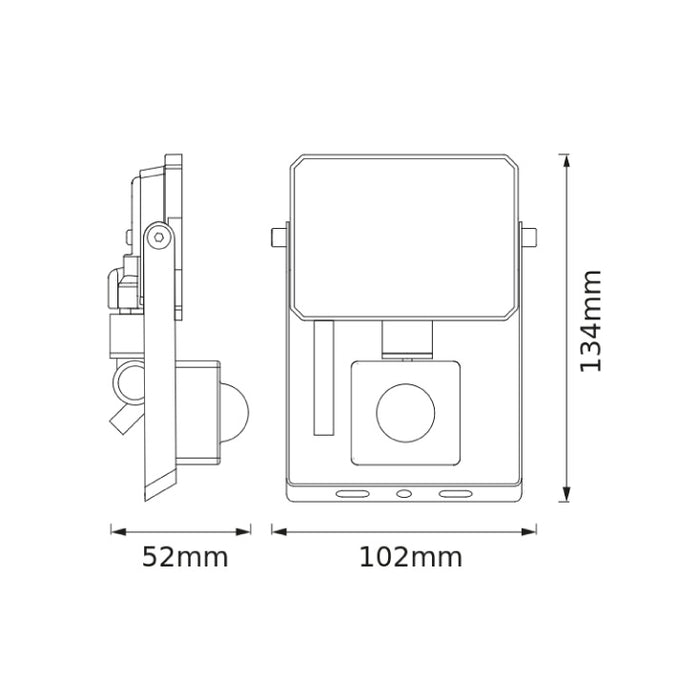 OSRAM LED reflektor sa PIR senzorom 10W 4000K