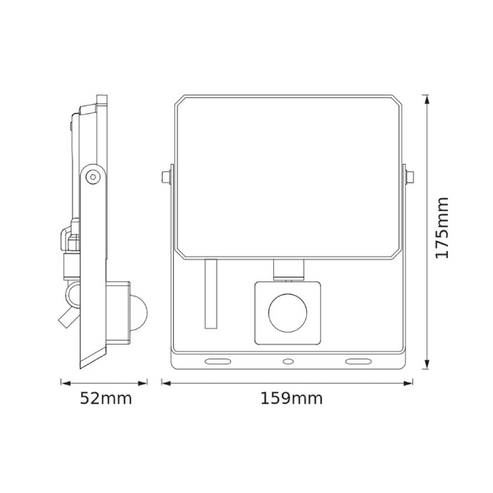 OSRAM LED reflektor sa PIR senzorom 30W 6500K