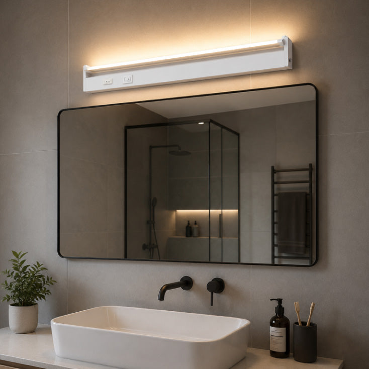 Zidna LED lampa VESTA 696 — 4W, 3000/4000/6500 K, IP44, bela