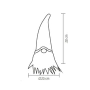 Dekorativna figura vilenjak 28cm