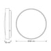OSRAM LED plafonjera 36W 4000K IP20 bela