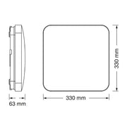OSRAM LED pravougaona plafonjera 24W 6500K IP20