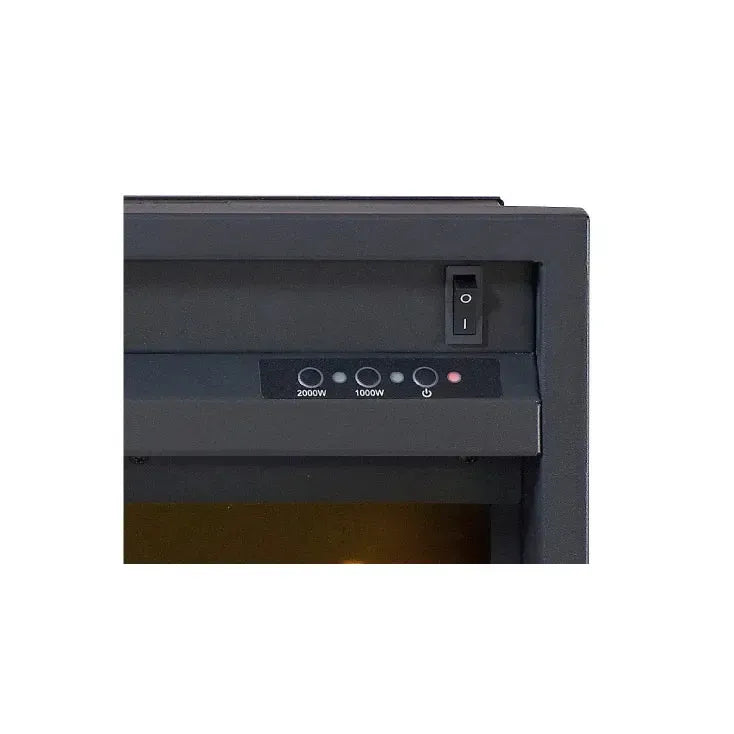 PROSTO električni ugradni kamin 26" 2000W 3 boje