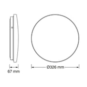 OSRAM LED plafonjera sa senzorom 18W 6500K IP44