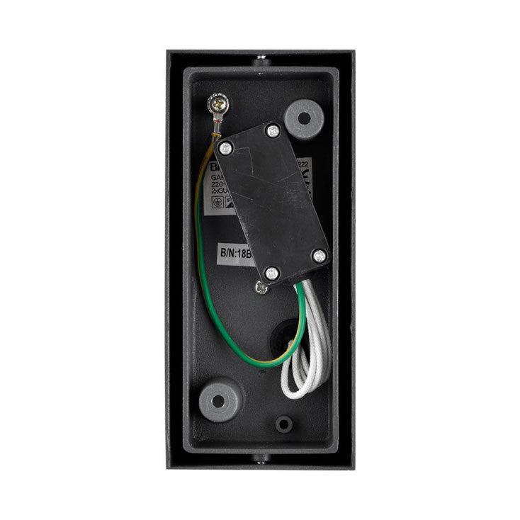 BRAYTRON siva zidna lampa 2xGU10