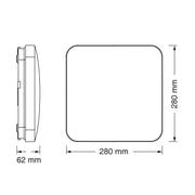 OSRAM LED pravougaona plafonjera 18W 4000K IP20