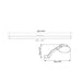 Zidna LED lampa 6W