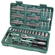 MANNESMANN Set nasadnih ključeva i bitova 1/4" — 130 delova