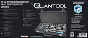 QUANTOOL Set nasadnih ključeva i bitova 1/4" i 1/2" — 56 delova