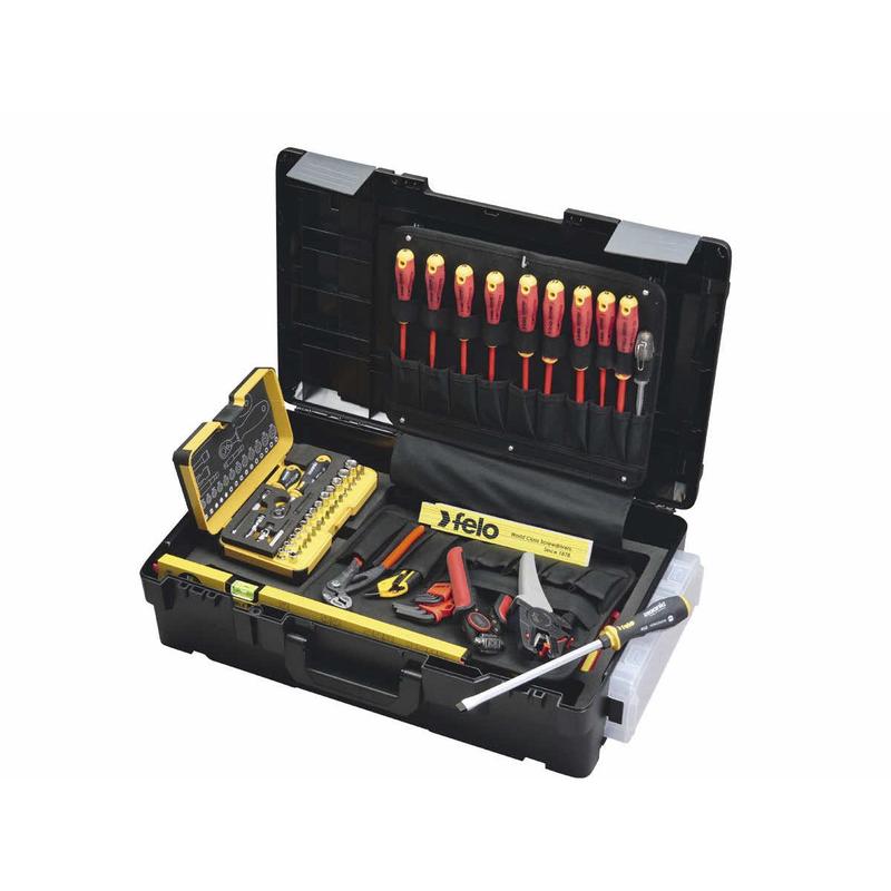 Set alata Felo Ergonic E-slim VDE — 78 kom, XL-Boxx kofer