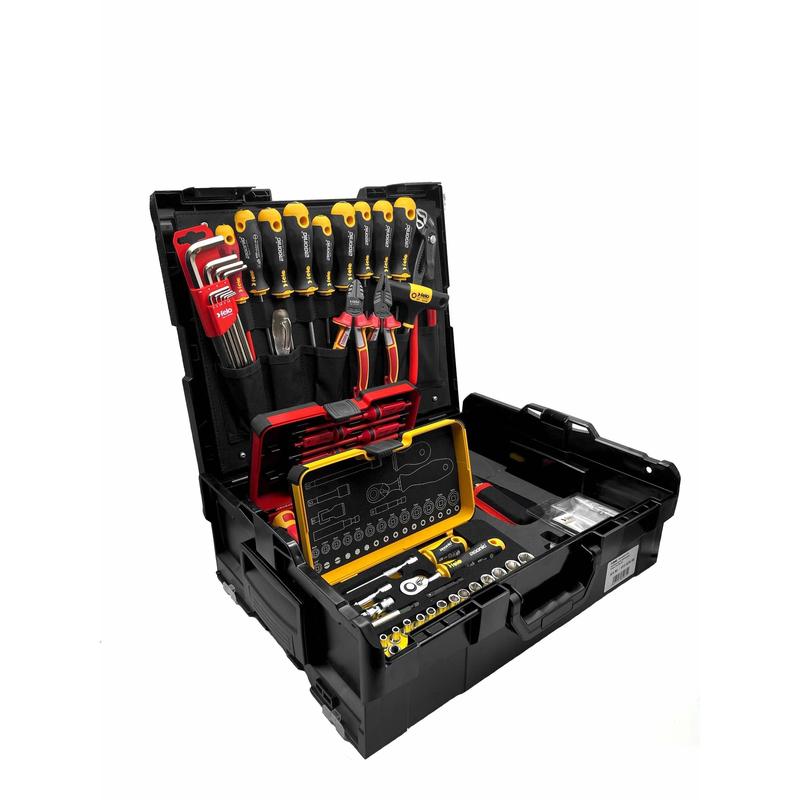 Set alata Felo Ergonic + E-smart VDE — 75 kom, L-Boxx kofer