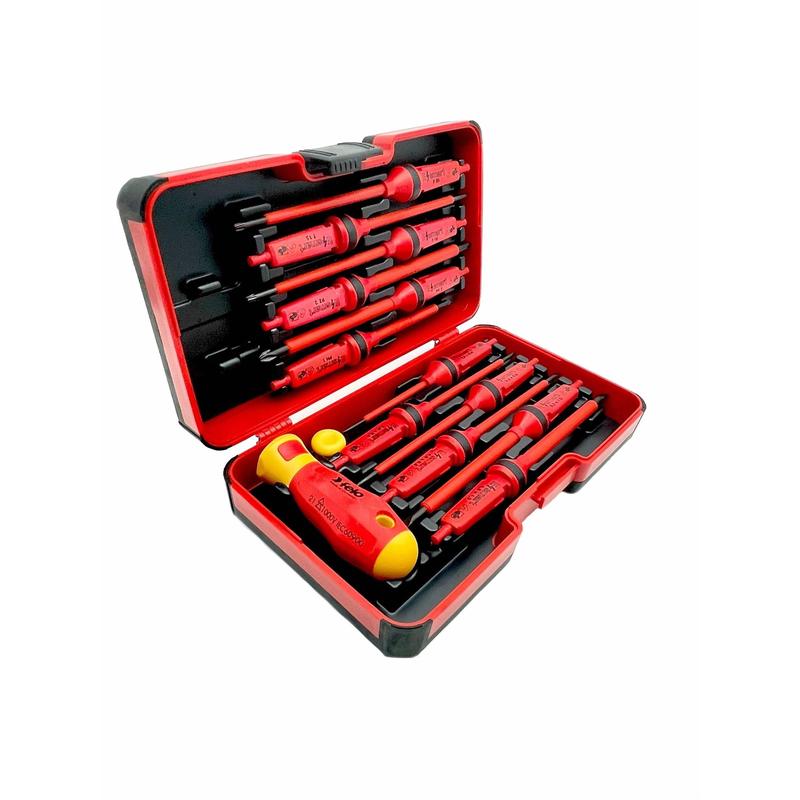 Set alata Felo Ergonic + E-smart VDE — 75 kom, L-Boxx kofer