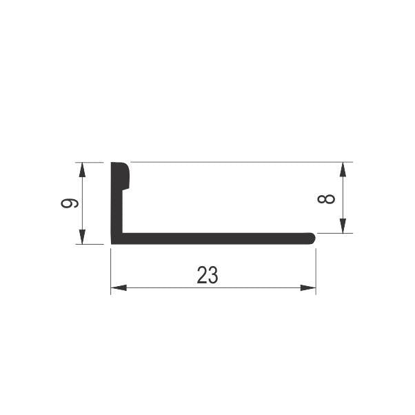 KG Al ger flex.H= 8mm