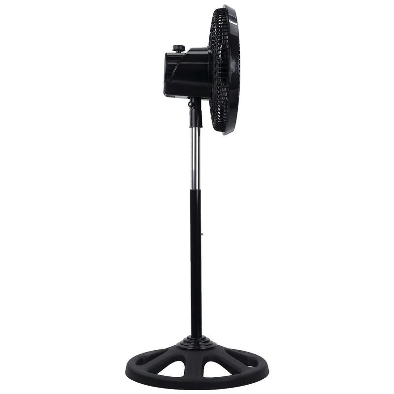 Floria Ventilator sa postoljem, prečnik 25.5 cm, 50 W, crne boje - ZLN1092