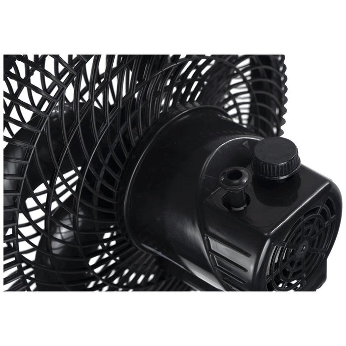 Floria Ventilator sa postoljem, prečnik 25.5 cm, 50 W, crne boje - ZLN1092