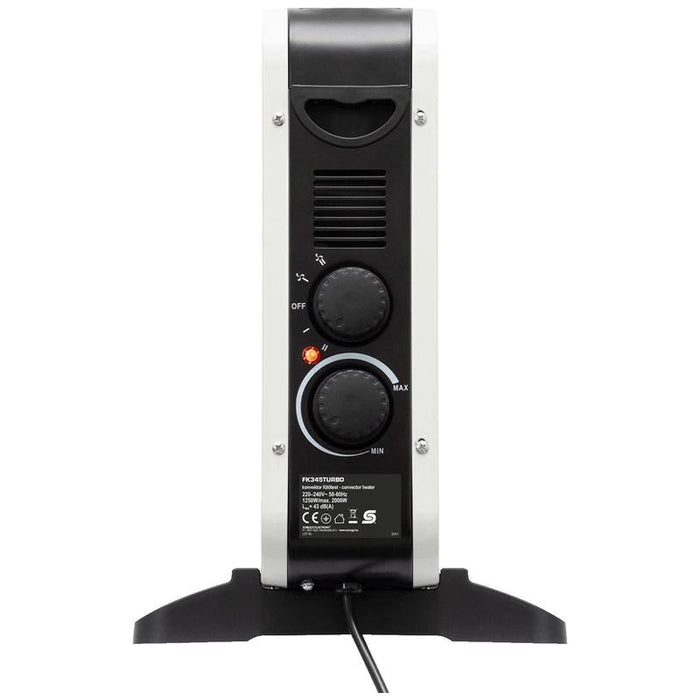 Home Konvektorska grejalica sa ventilatorom, 1250/2000 W - FK345TURBO