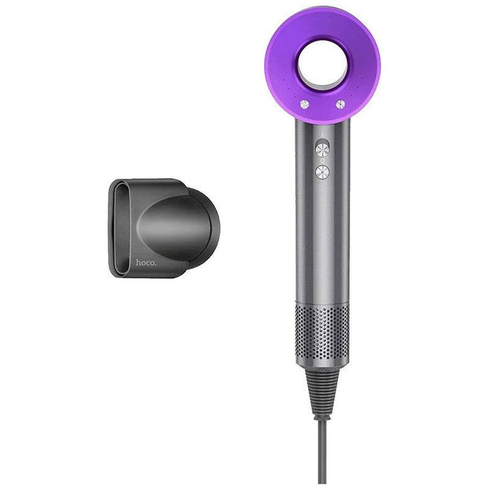 hoco. Fen za kosu sa negativnim jonima, ljubičasti - HP11 Plus Purple