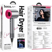 hoco. Fen za kosu sa negativnim jonima, crveni - HP11 Plus Rose Red